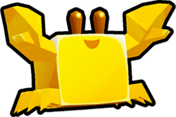Golden Rave Crab Pet