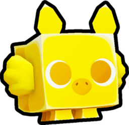 Shiny Golden Pastel Griffin Pet