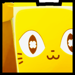 Shiny Golden Huge Lucki Cat Pet