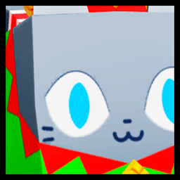 Shiny Rainbow Huge Elf Cat Pet