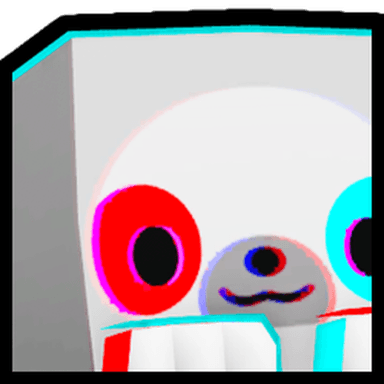 Huge Anaglyph Sloth