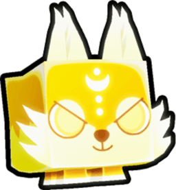 Shiny Golden Nightfall Wolf Pet