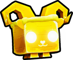 Shiny Golden Frostbyte Snow Ram Pet