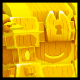 Shiny Golden Huge Autumn Chest Mimic Pet