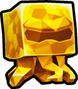 Shiny Golden Frontman Jellyfish Pet