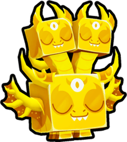 Shiny Golden Celestial Dragon Pet