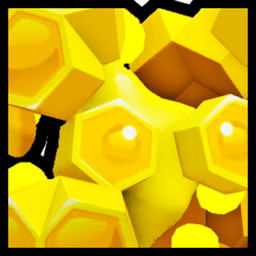 Shiny Golden Huge Honey Golem Pet