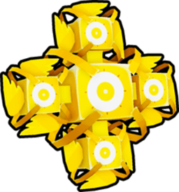 Shiny Golden Pentangelus Pet