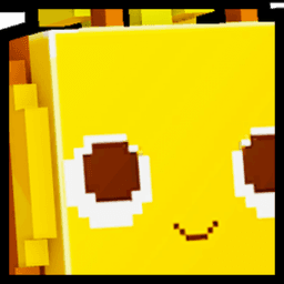 Golden Huge Pixel Bee Pet