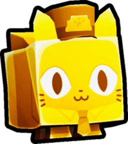 Golden Train Conductor Cat Pet