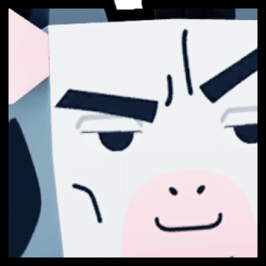 Huge Gym Cow