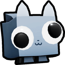 Shiny Rainbow Googly Cat Pet