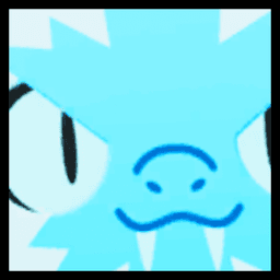 Shiny Rainbow Titanic Ice Snake Pet