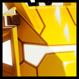 Shiny Golden Huge M-10 PROTOTYPE Pet