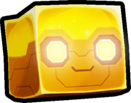 Shiny Golden Cyber Slime Pet