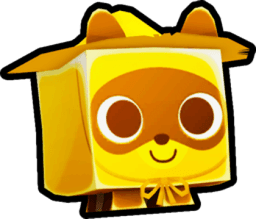 Golden Strawhat Tanuki Pet
