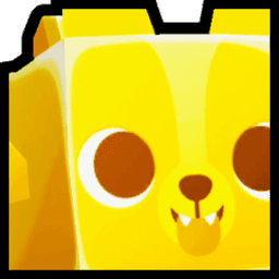 Shiny Golden Huge Scary Corgi Pet