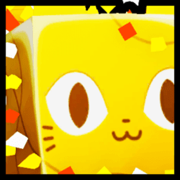Golden Huge Lit Cat Pet