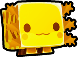 Shiny Golden Camo Axolotl Pet
