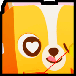 Shiny Huge Cupid Corgi Pet
