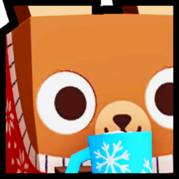 Rainbow Huge Hot Cocoa Bear Pet