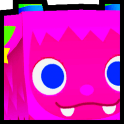 Shiny Rainbow Huge Rave Troll Pet
