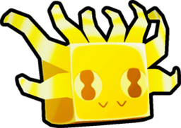 Shiny Golden Jelly Alien Pet