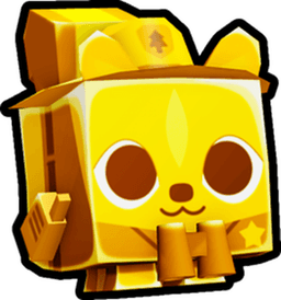 Shiny Golden Ranger Skunk Pet