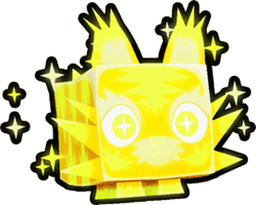 Shiny Golden Neon Twilight Tiger Pet