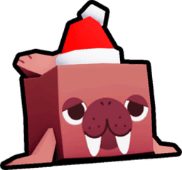 Rainbow Festive Walrus Pet