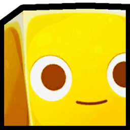 Shiny Golden Huge Electric Slime Pet
