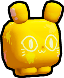 Golden Painted Balloon Pet