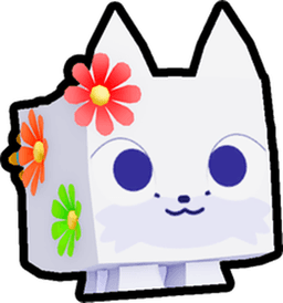 Shiny Flowers Fox Pet