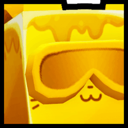 Shiny Golden Huge Ooze Cat Pet