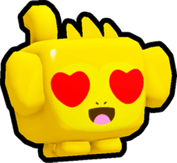 Golden Emoji Monkey Pet