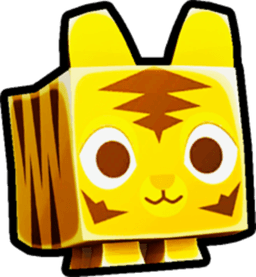 Shiny Golden White Tiger Pet