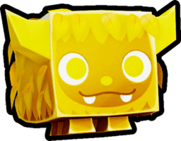 Shiny Golden Leafy Yeti Pet
