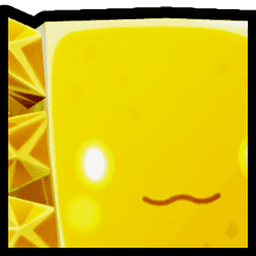 Shiny Golden Huge Crystal Axolotl Pet