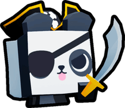 Pirate Panda Pet