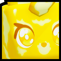 Shiny Golden Huge Kawaii Tiger Pet