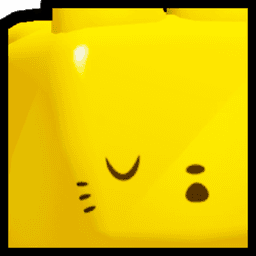 Golden Huge Emoji Cat Pet