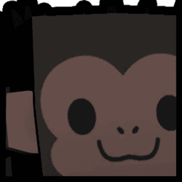 Shiny Rainbow Huge Gorilla Pet