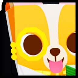 Rainbow Huge Rich Corgi Pet