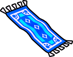 Hoverboard | Blue Flying Carpet Hoverboard