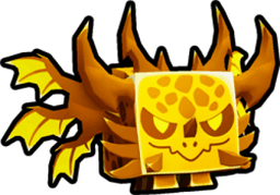 Shiny Golden Devil Agony Pet