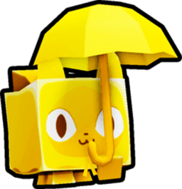 Golden Umbrella Cat Pet