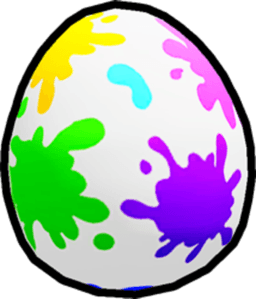 Colorful Spots Egg Egg