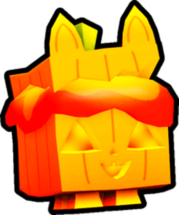 Molten Pumpkin Cat