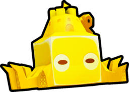 Golden Sandcastle Kraken Pet