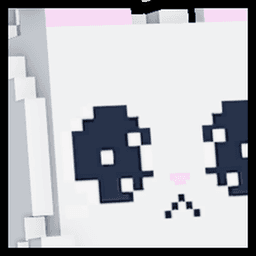 Huge Pixel Sad Cat Pet